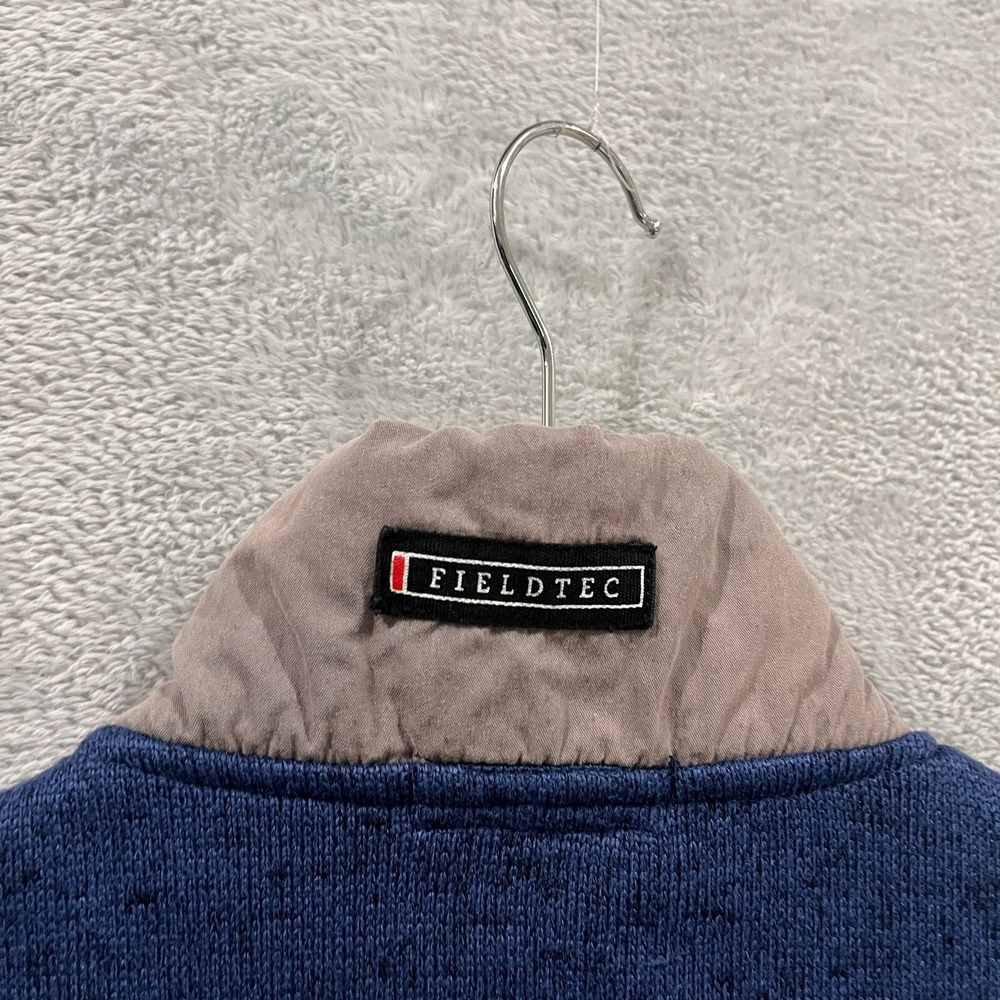 Southern Marsh Fieldtec Vest Mens Medium Blue Heather Fleece Lined Warm Full Zip - Picture 6 of 11